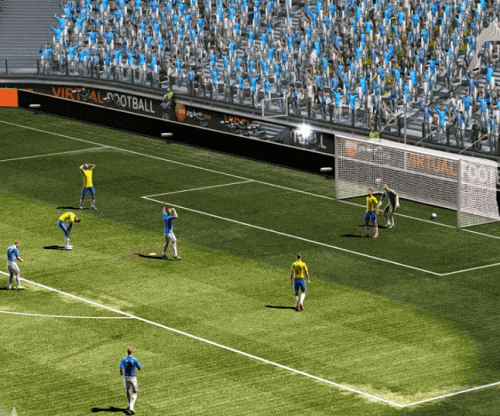 Scommettere sul calcio virtuale feature
